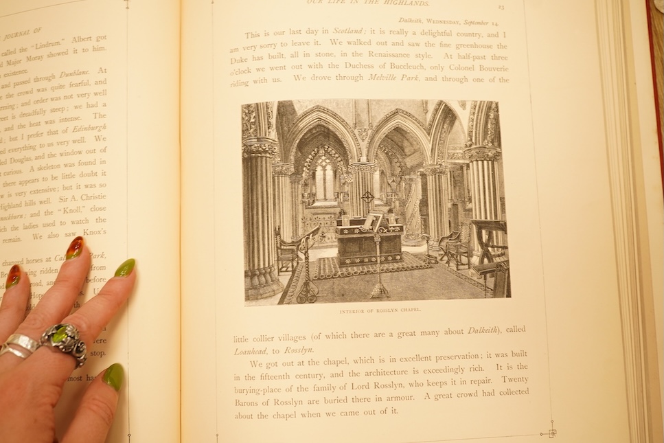 Victoria, Queen of Great Britain - Leaves from the Journal of Our Life in the Highlands .... To which are prefixed ... Earlier visits to Scotland, and Tours in England and Ireland. And Yachting Excursions. Edited by Arth